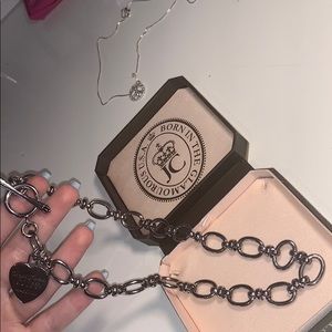 Juicy couture charm necklace